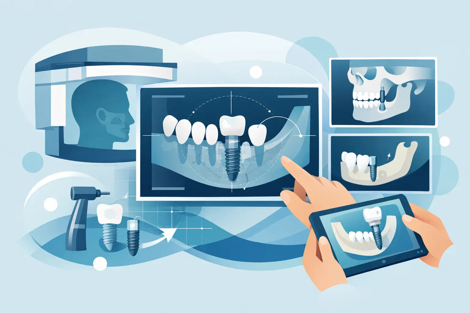 CBCT Implant Planning for Predictable Cases