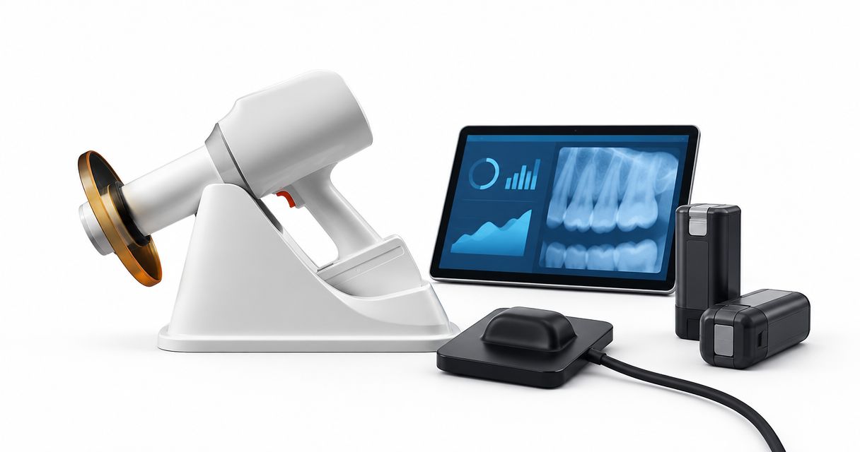 Portable dental X-ray batteries: charging and replacement planning