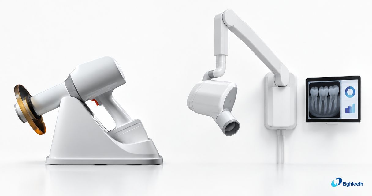 Portable dental X-ray vs wall-mounted units: workflow trade-offs