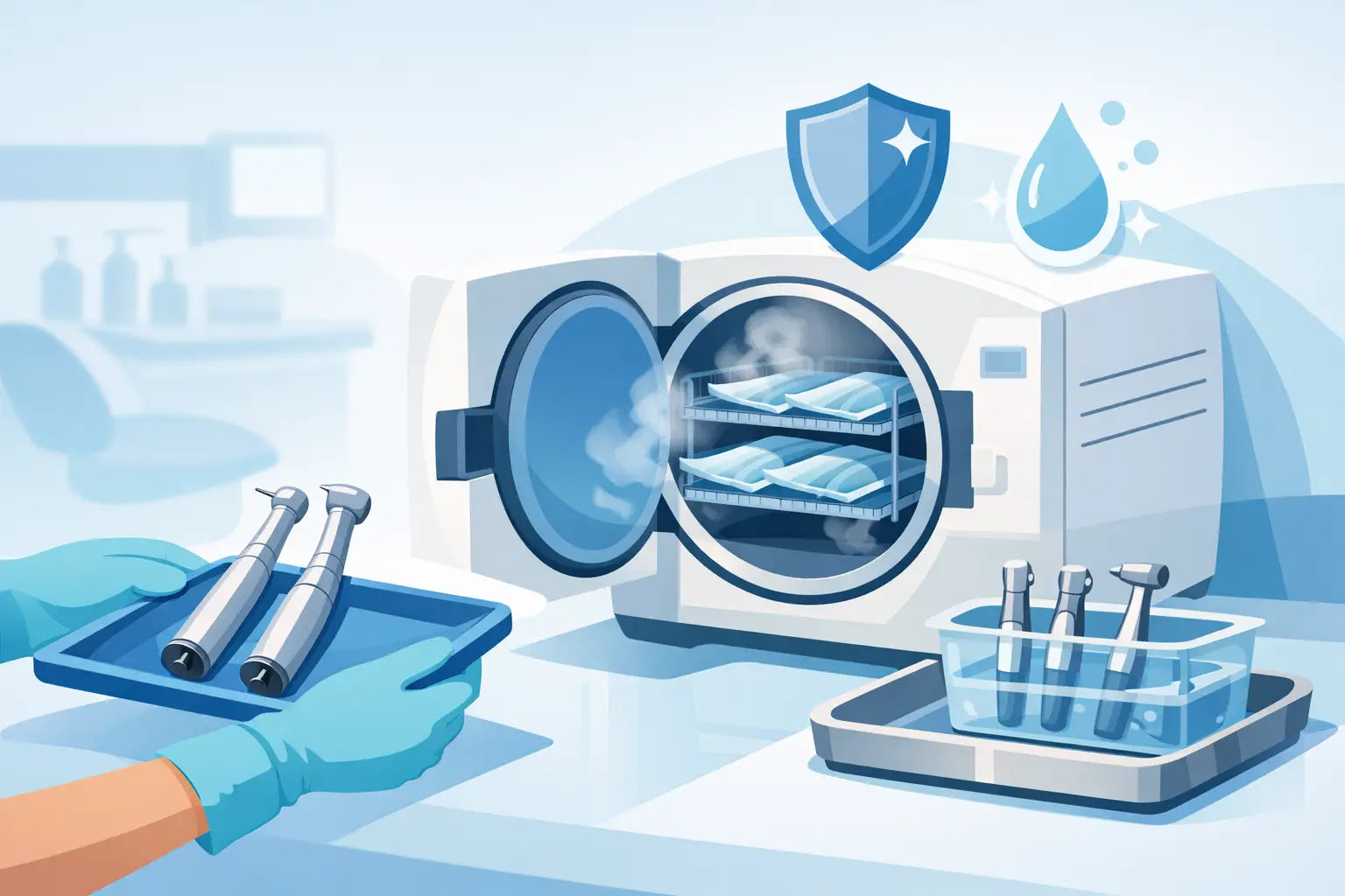 Handpiece Sterilization Protocol for Dental Practices