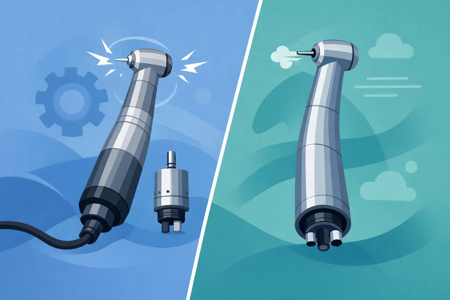 Electric Versus Air Handpieces: Which Fits?