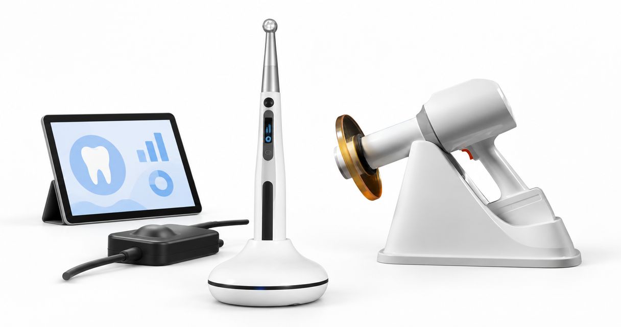 Portable dental equipment for nursing-home visits