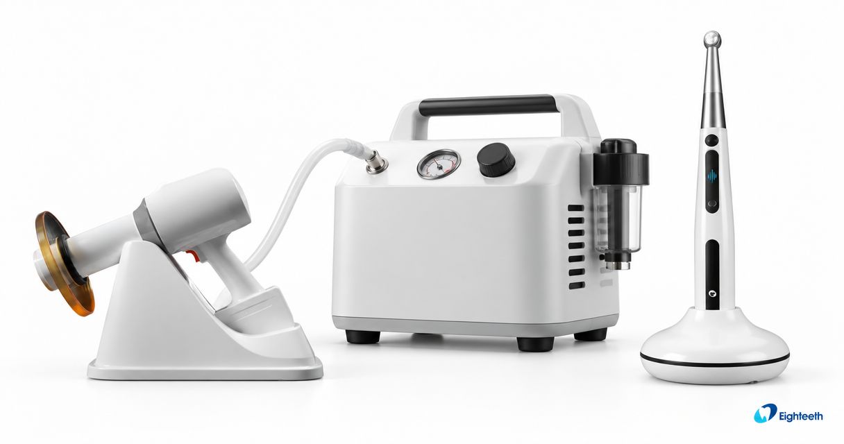 Portable dental equipment: suction and compressor requirements