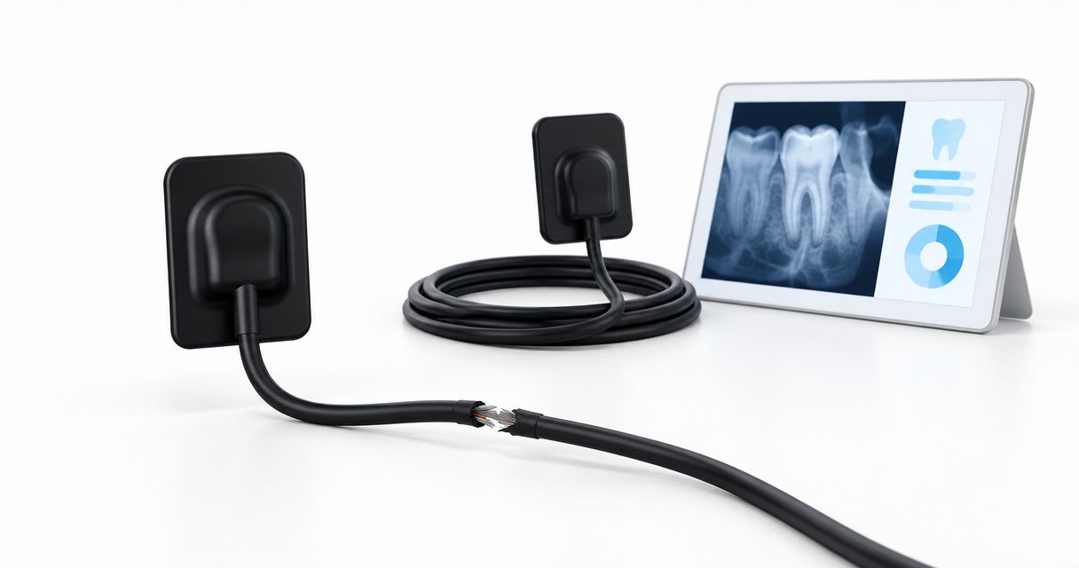 Dental X-ray sensor warranty: cable damage and replacement terms